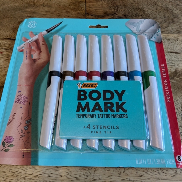 NIB Body Mark - Temp Tattoo Markers - Picture 1 of 3